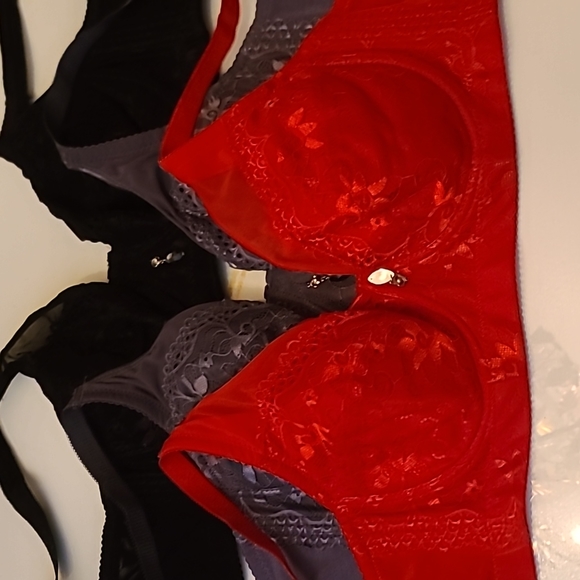 Three Love Bird Bras. 36DD. Muse full cup lace bra - Picture 3 of 6